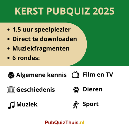 Kerst PubQuiz 2025