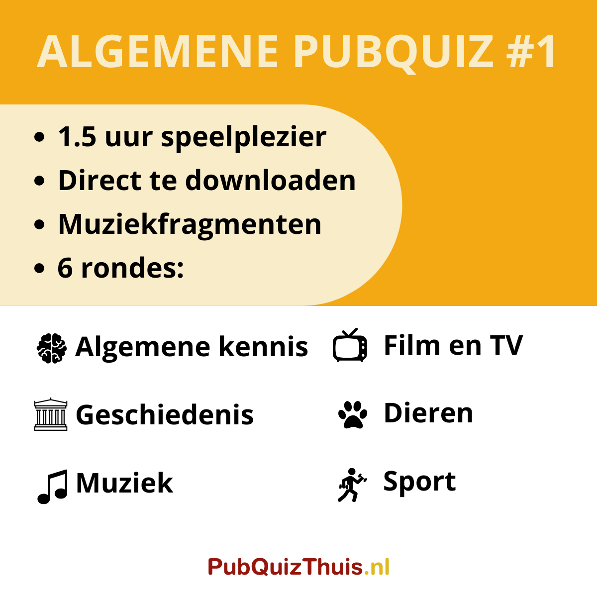 Algemene PubQuiz #1