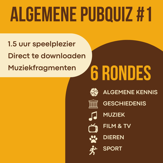 Algemene PubQuiz #1